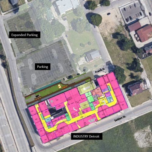 Jefferson School - site plan